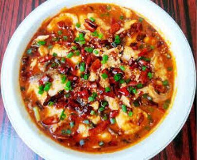 E02 Sichuan Boiled Fish Fillet [spicy]