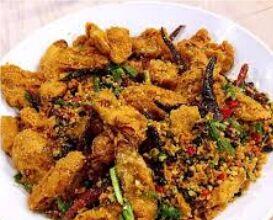 I07 Spicy garlic eggplant