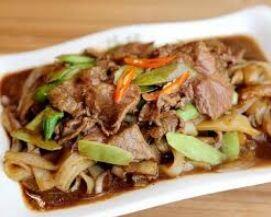 Chow Fun With Gravy