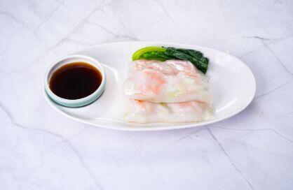 Shrimp Rice Roll w. Chives