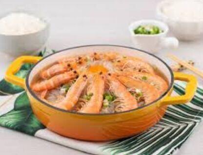 E05 Satay Shrimp Hot Pot