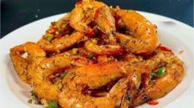 F08 Salt And Pepper Shrimp (with Shell)