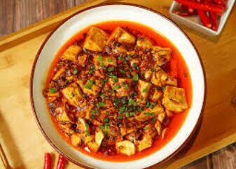H01 Mapo Tofu (with Ground Beef) [spicy]